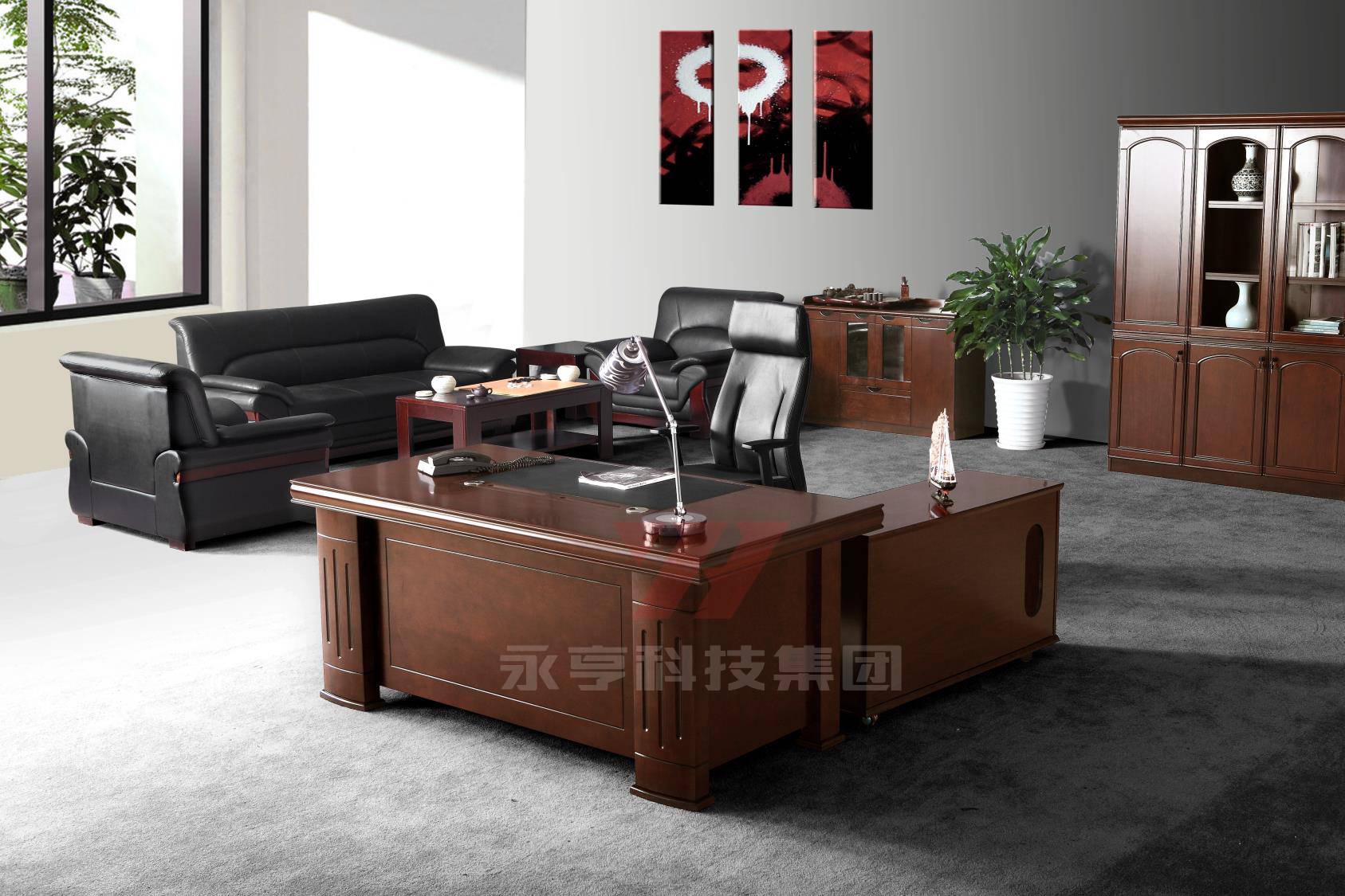 【辦公中班臺】“睿”系列產品（含圖片）設計理念及材料介紹