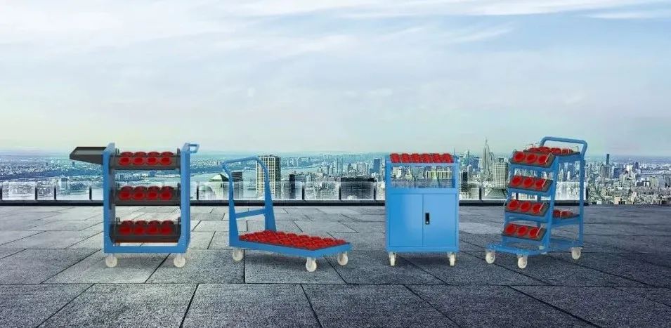 常見的5種工位器具介紹-刀具存儲車、推車、物料整理架、工作桌、安全工具柜